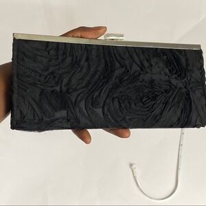 Lulu Townsend Black clutch Prom Wedding